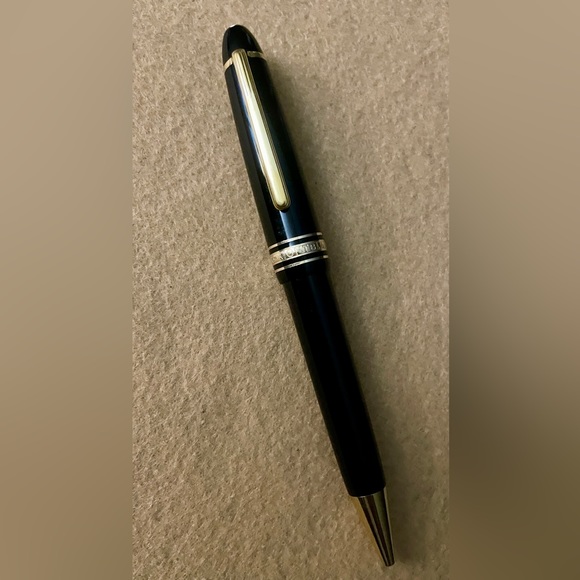 Genuine MONTBLANC LEGRAND MEISTERSTUCK GOLD COATED & BLACK ONYX BALLPOINT PEN